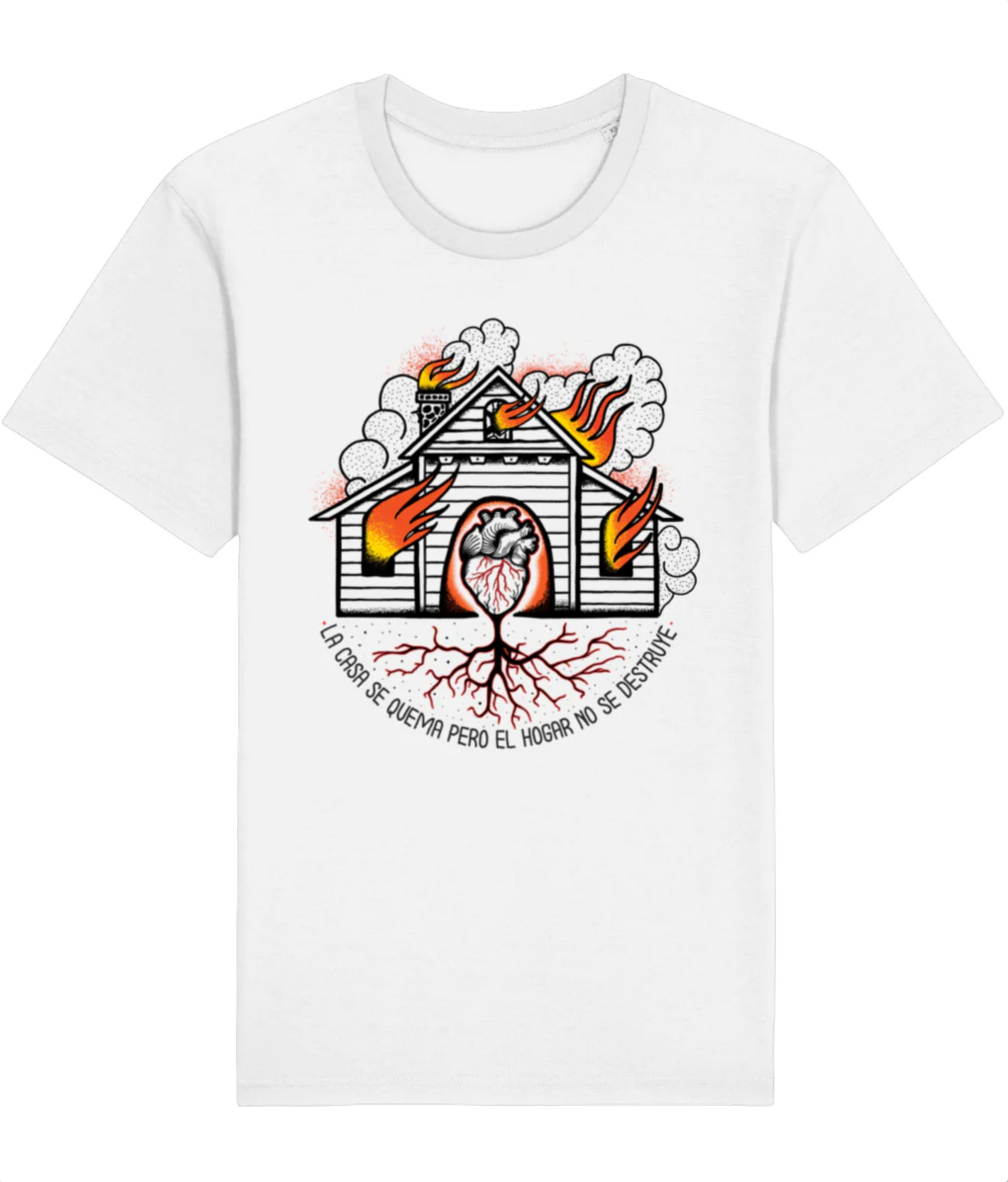 Camiseta La casa se quema - Mar de Leva