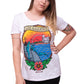 Camiseta Los Raqueros - Frontal - Mar de Leva