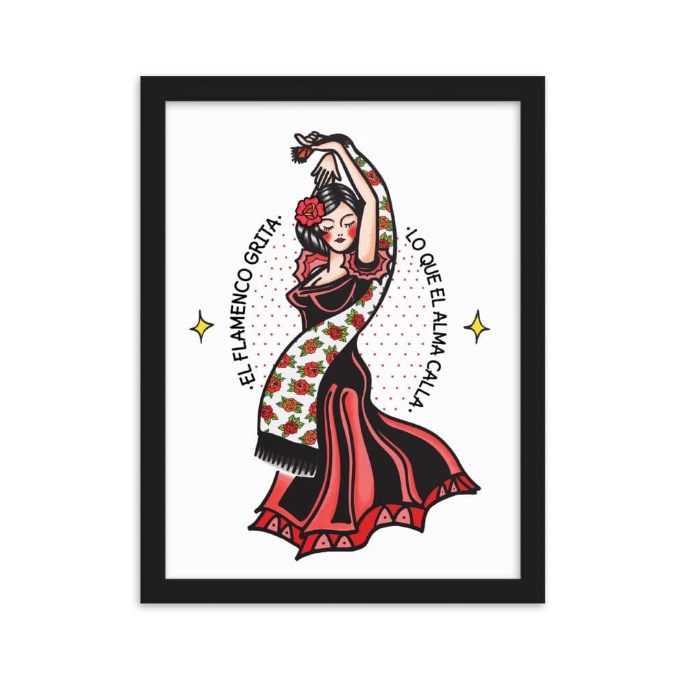 Lámina Flamenca Tradicional - Mar de Leva